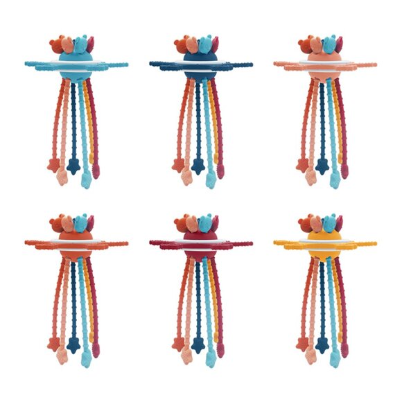 Montessori Pull String Sensory Toy for 6-12-18 Months Babies Teething Toys(1 Set - Picture 13 of 13